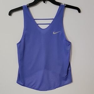 Nike Purple Mesh Tank Top, Size S